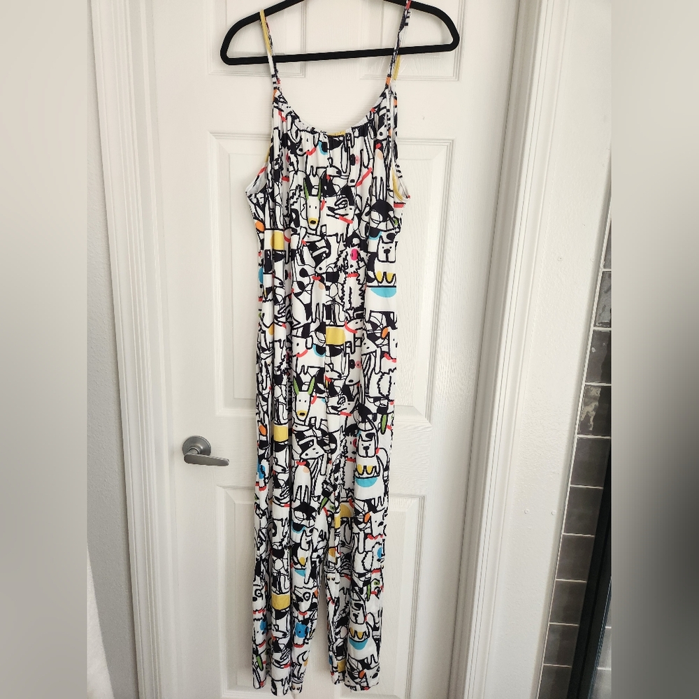 Casual Stretchy Wideleg Long Pants Romper